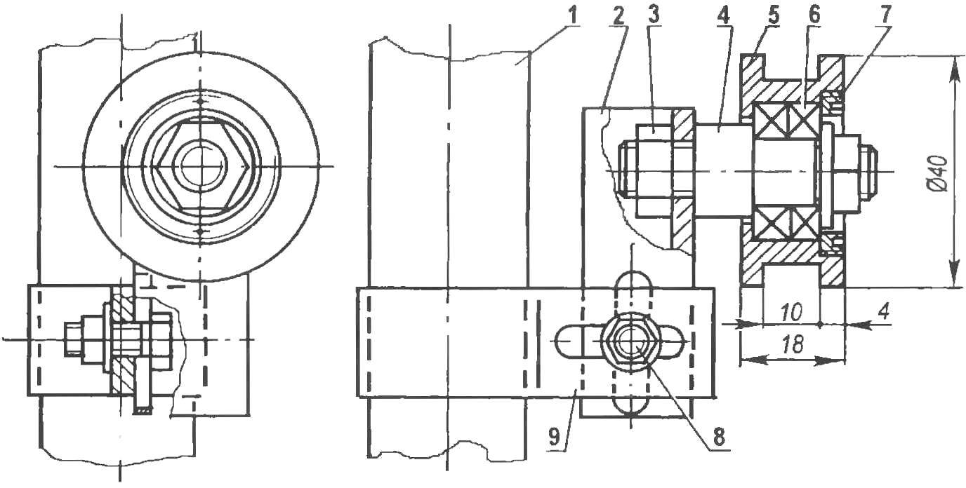 Fig. 5. Tensioner pulley