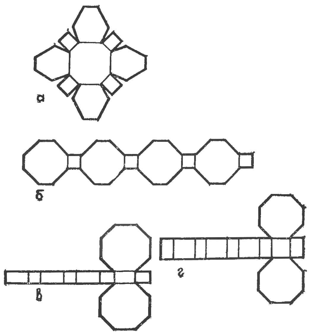 Fig. 9. Scan a series of polyhedrons (for vyklevyvanija pipeline)