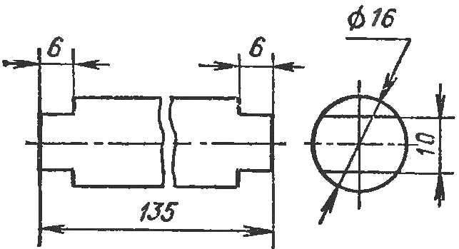 Fig. 10. Brake shaft (steel).