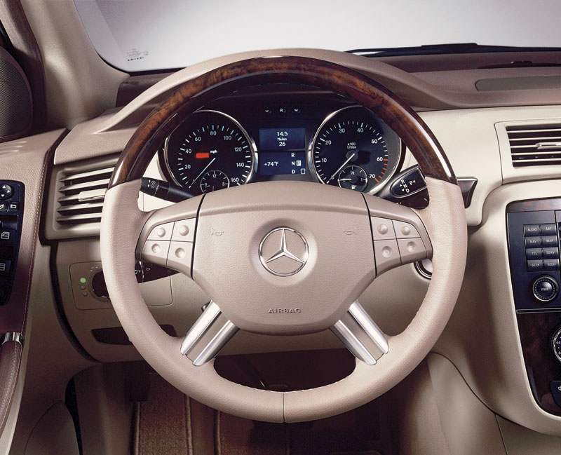 The instrument of automobile MERCEDES R-class