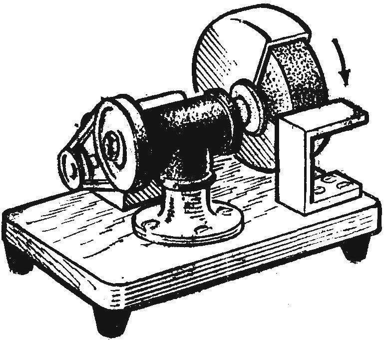 Fig. 3. Grinding machine.