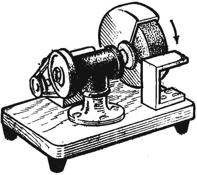 Рис. 3. Заточный станок.