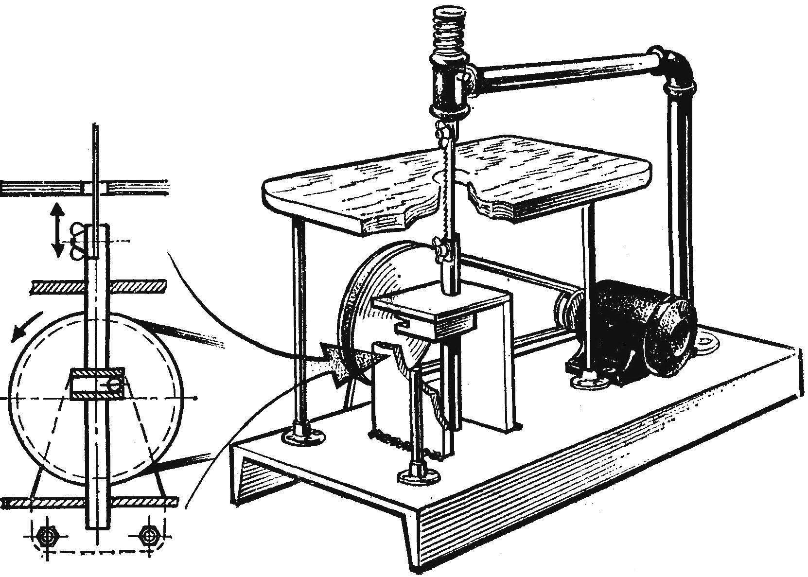 Fig. 5. Vypalovacky machine.