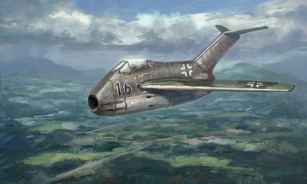 THE LAST JET FIGHTER OF THE LUFTWAFFE