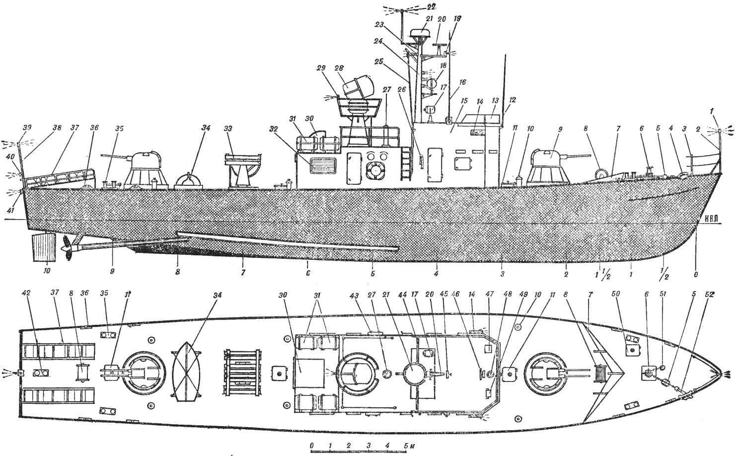 Торпедный катер рт 109 чертежи