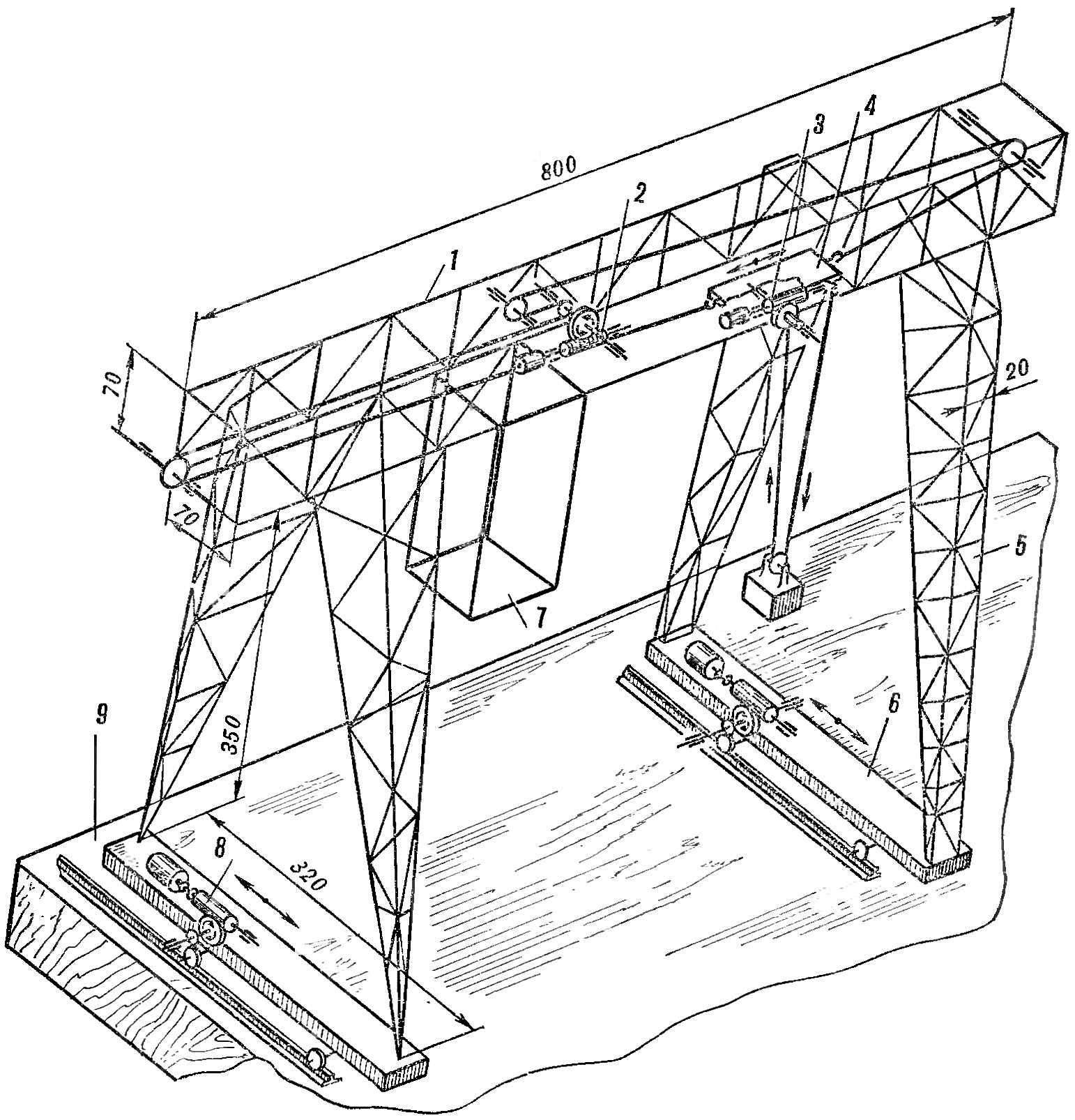 Fig. 1. Crane