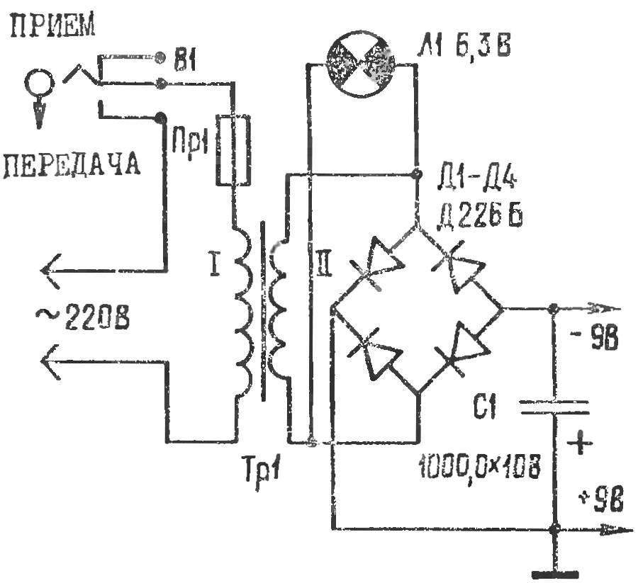 Fig. 6. Circuit rectifier communication device.
