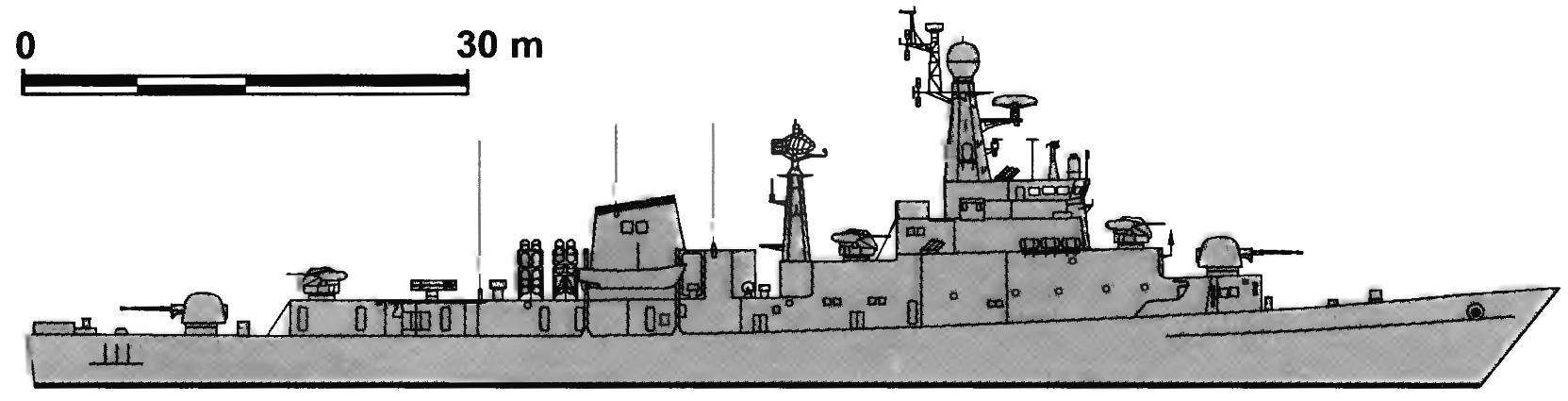 115. The frigates 