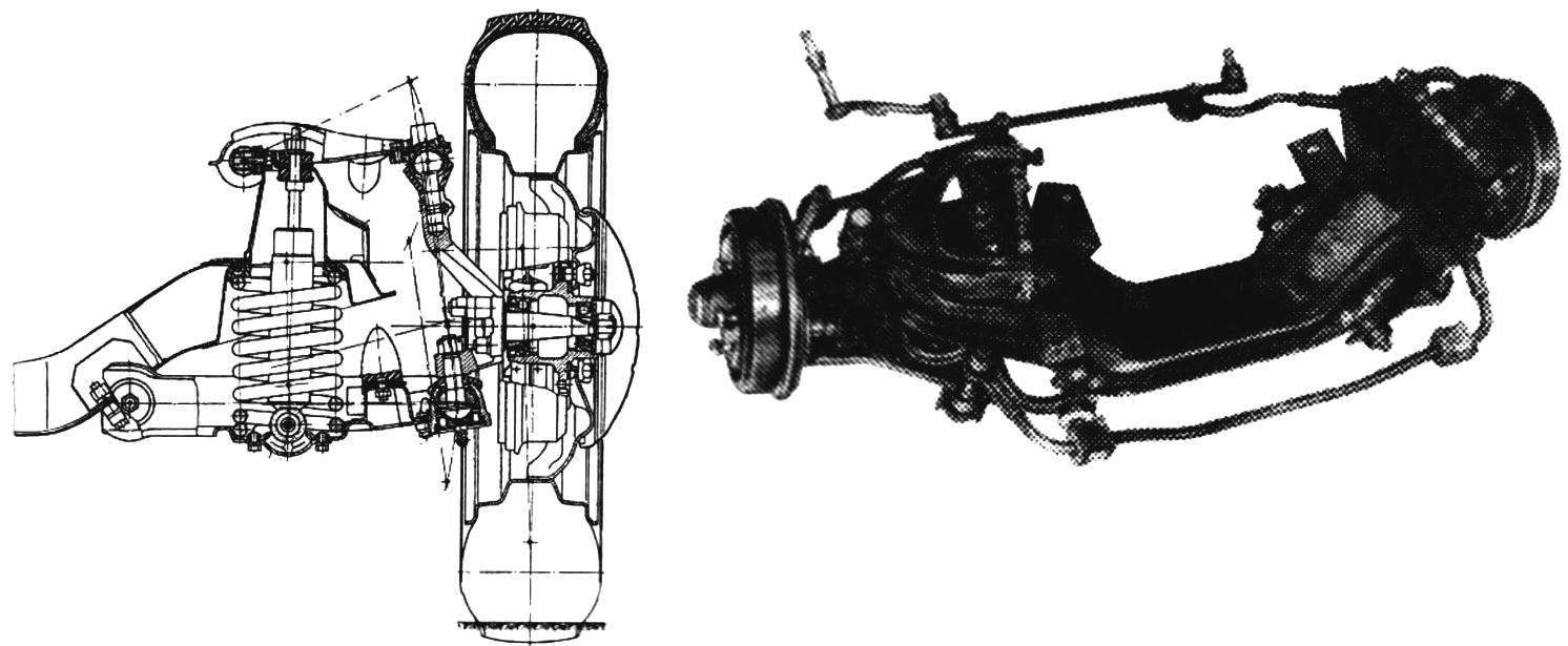 Front suspension. The right — front suspension Assembly crossmember