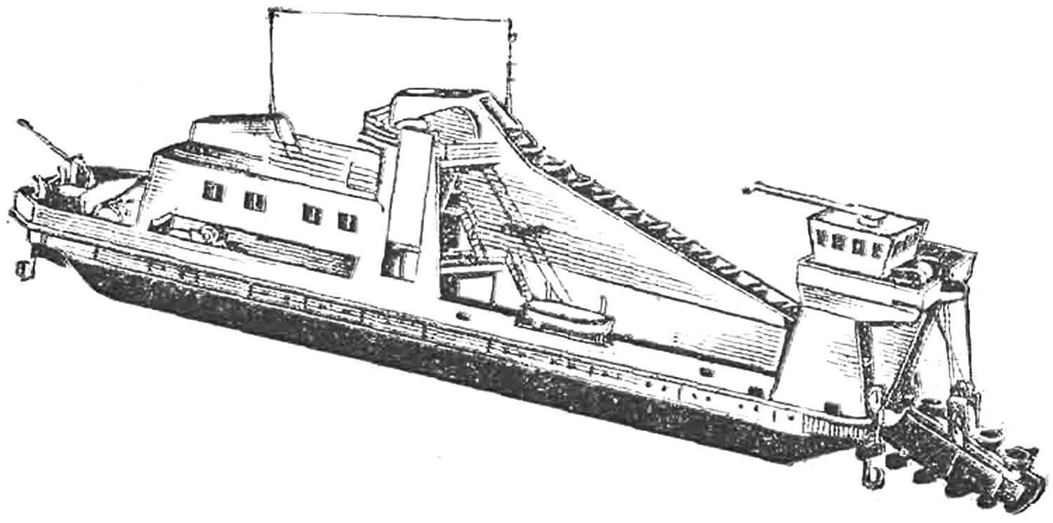 Fig. 3. Mnogozubkovoy the dredger 