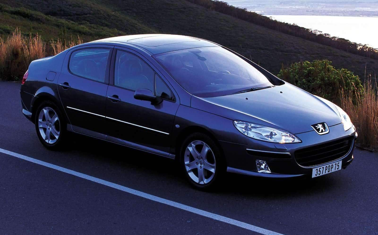 PEUGEOT 407 2004 — the most modern family car company Peugeot, produced in cooperation with the company Pininfarina