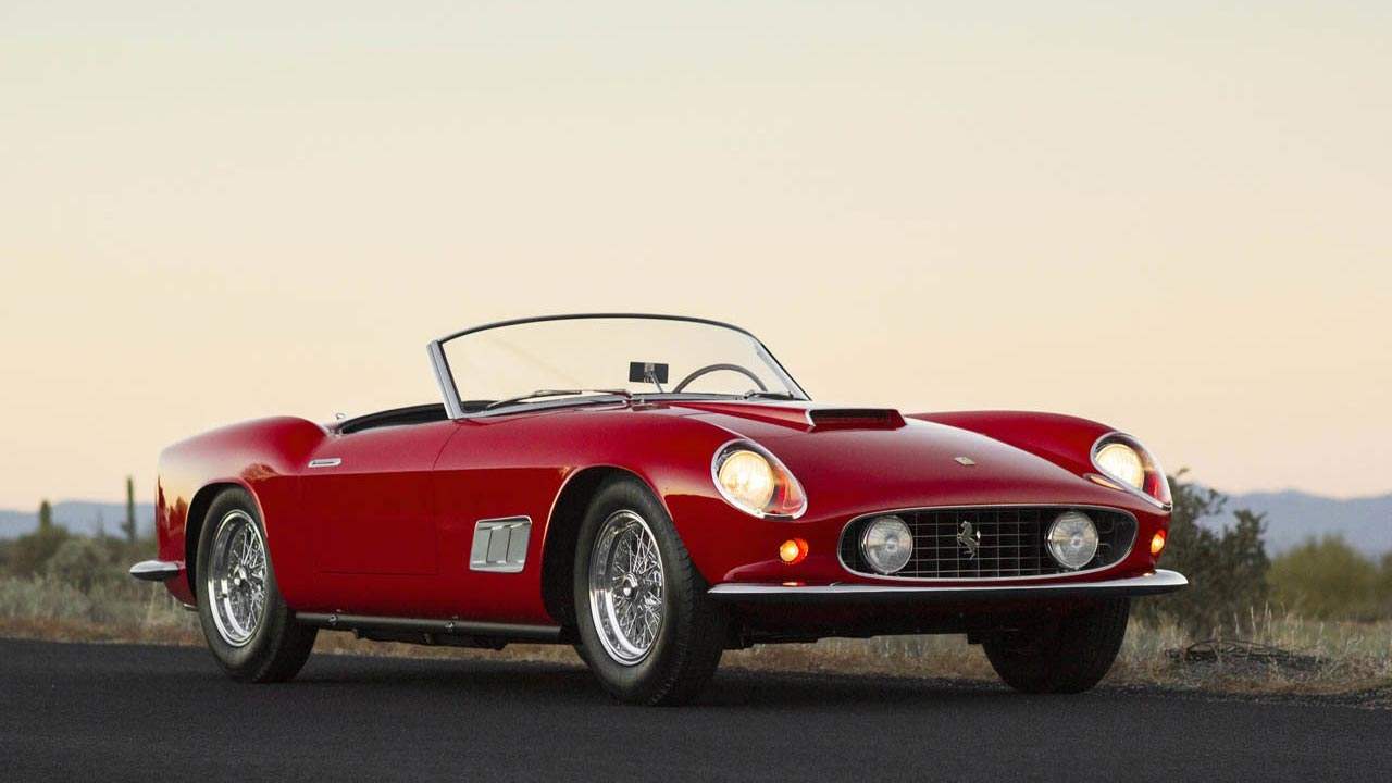 FERRARI 250 GT CALIFORNIA SPYDER 1959 release — the car Enzo Ferrari deemed the most beautiful convertible in the world