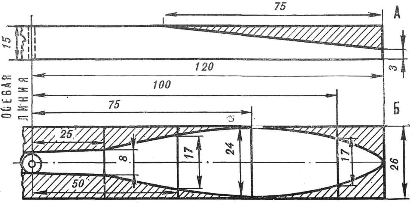 Fig. 3. The drawing of the screw