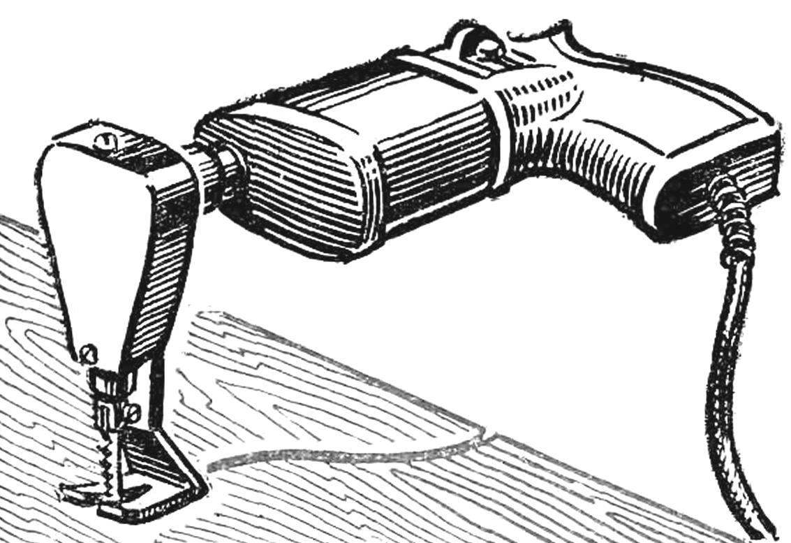 Fig. 1. The drill saw Assembly.