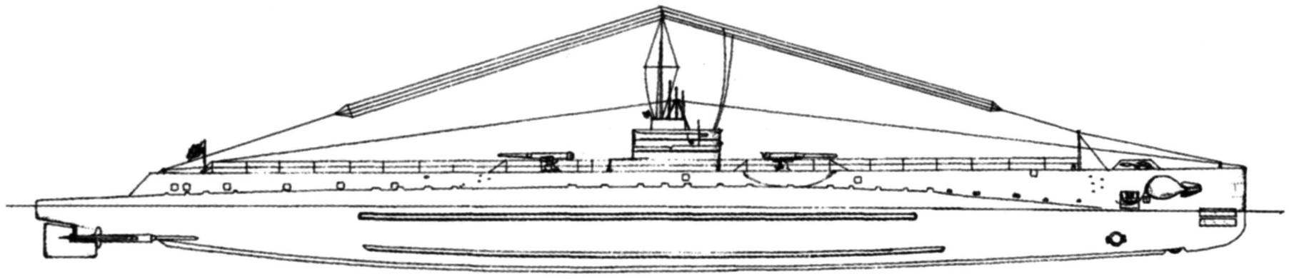 Подводная лодка «Т-2» (SS-60), США, 1919 г.
