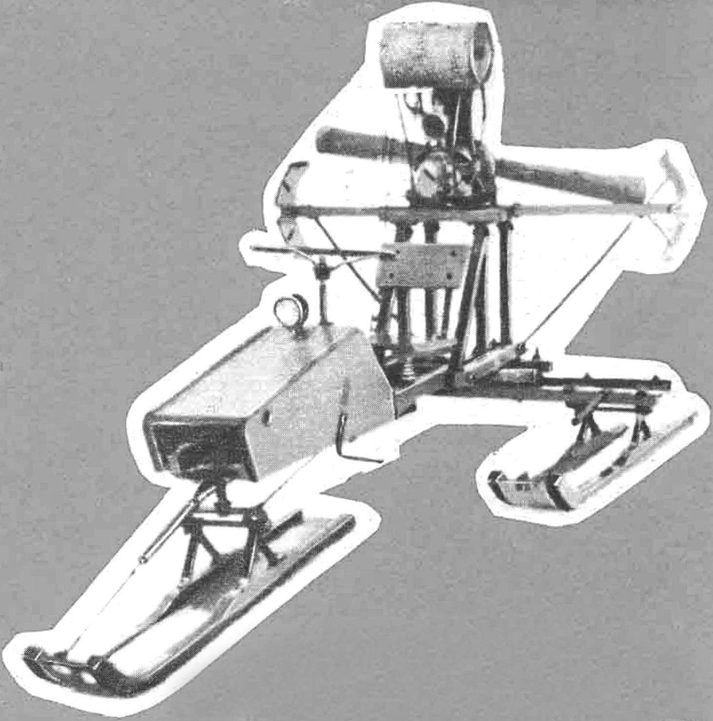 wooden-sled-model-construction