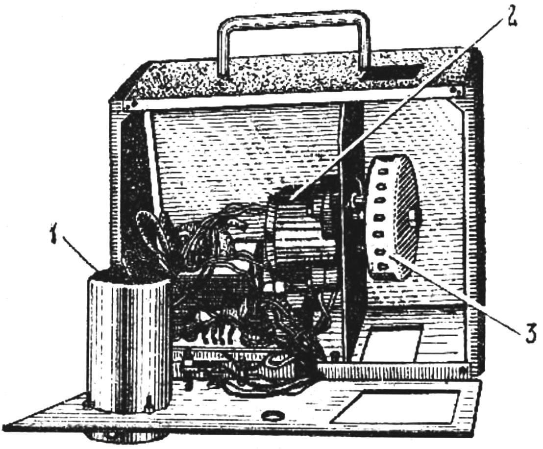 Fig. 2. Internal view of the device