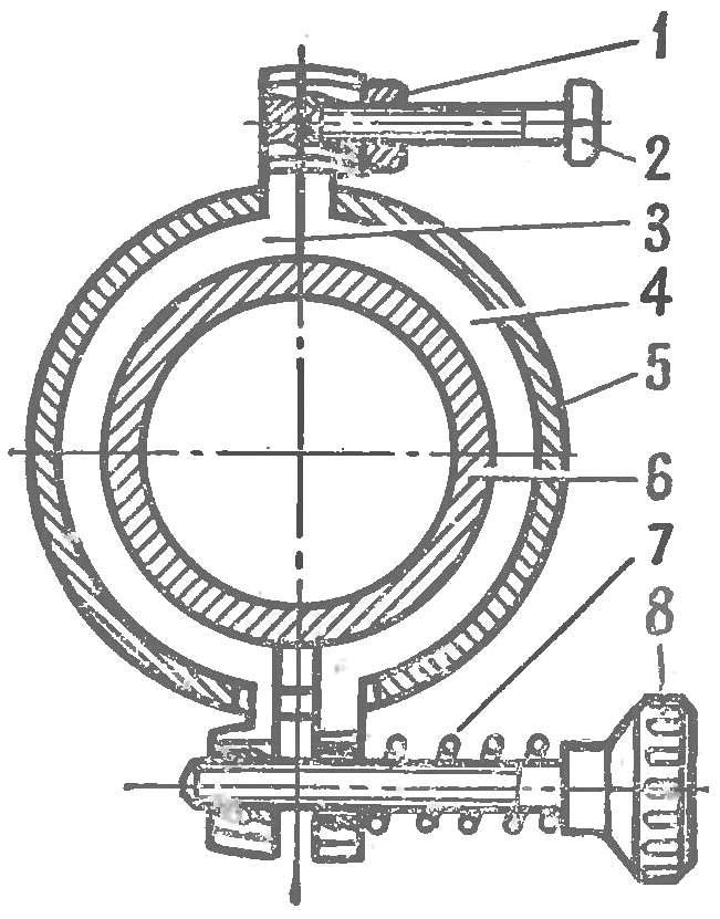 Fig. 7. The steering damper