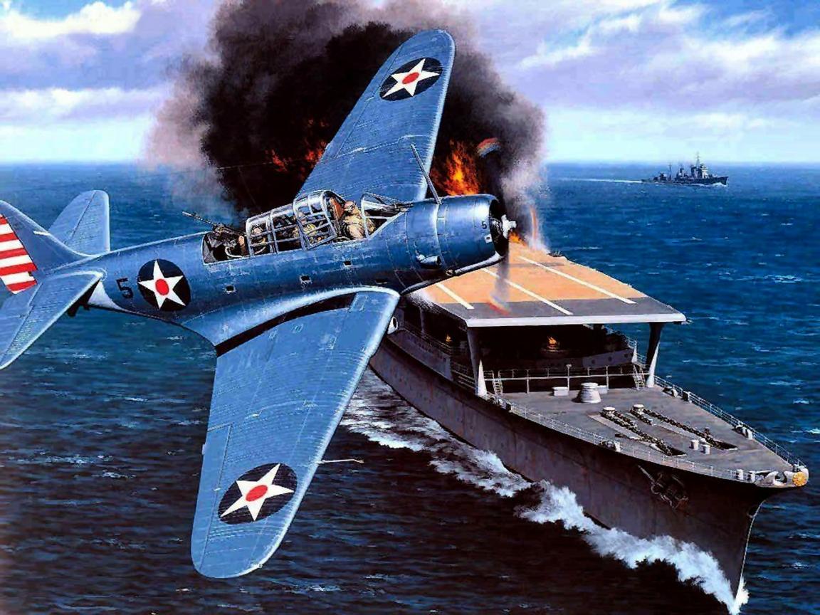 Carrier-based torpedo bomber TBD-1 DEVASTATOR by Douglas