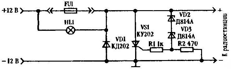 Homemade device to protect equipment from 