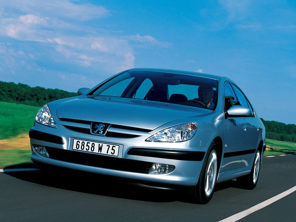 PEUGEOT 607 produced with engines from 136 to 210 HP and manual or automatic transmissions (2001)