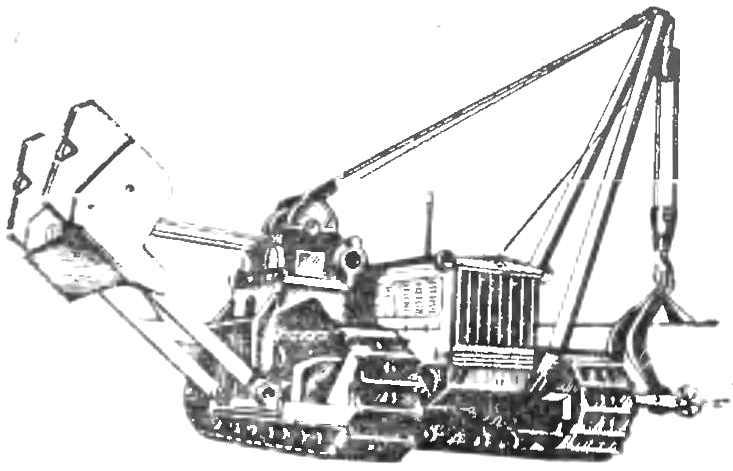 Рис. 4. Трубоукладчик Т3560А.