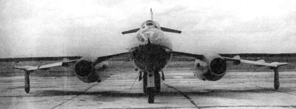 The prototype of the Yak-27R