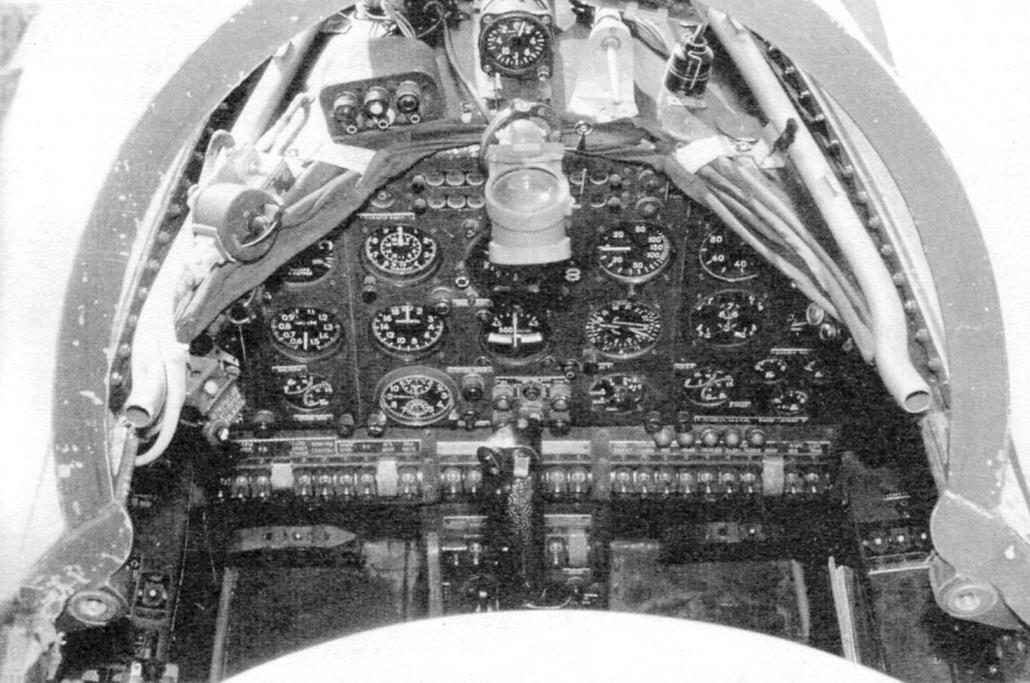 A fragment of the cockpit