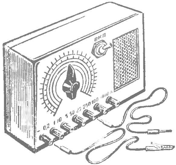 Fig. 6. The appearance of a voltmeter.