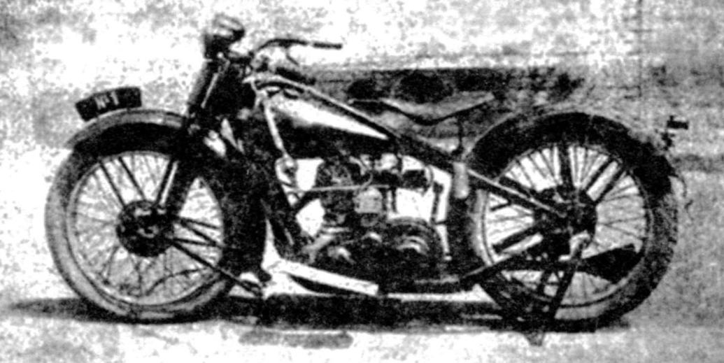 Первый образец мотоцикла 1М 350