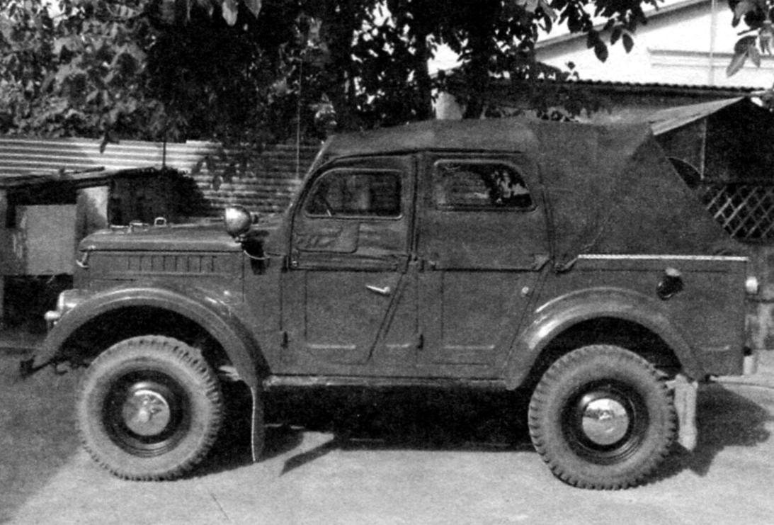 GAZ-69 in a four-door version