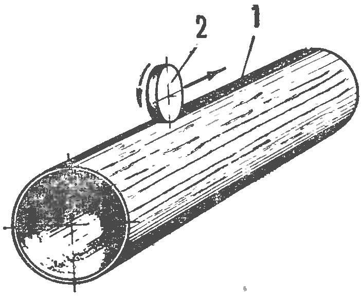 Fig. 3. Processing the welding.