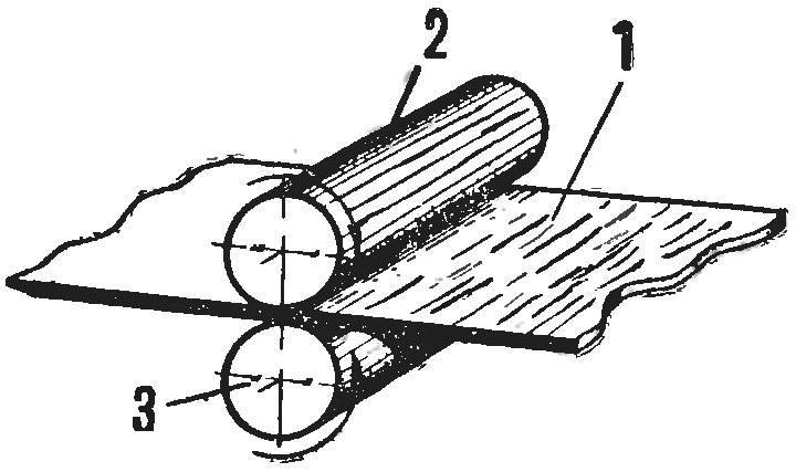 Fig. 5. Bilateral Stripping of sheet metal