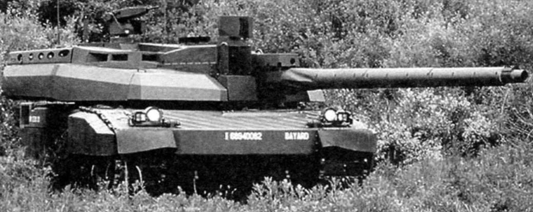 AMX-56 on maneuvers