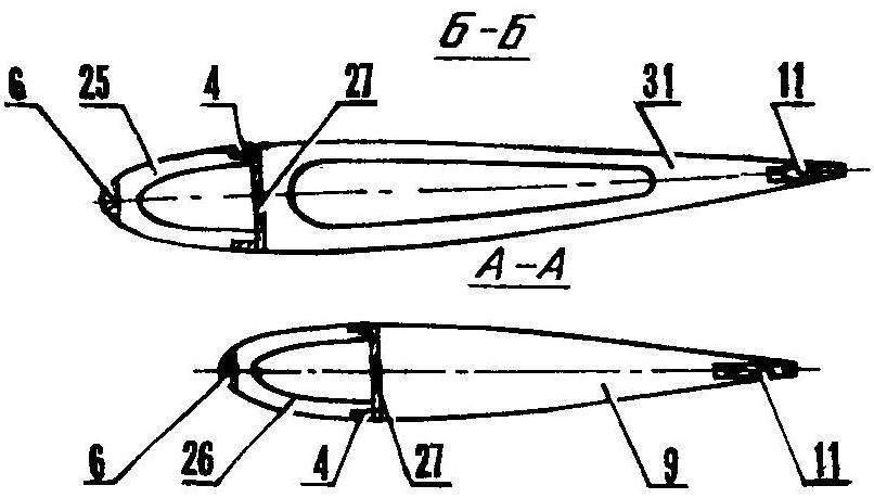 Кордовая модель воздушного боя (второй вариант)