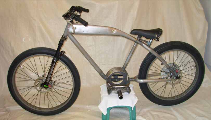 Шаг 9: Рама велосипеда подготовлена
