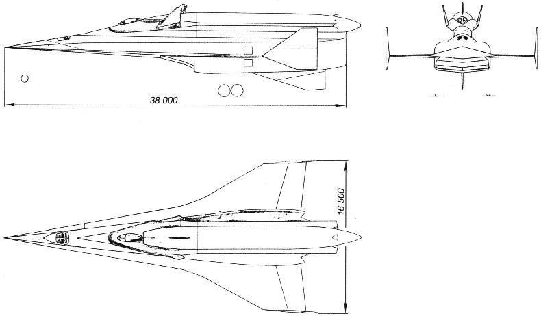 Экспериментальный воздушноорбитальный самолет «205»