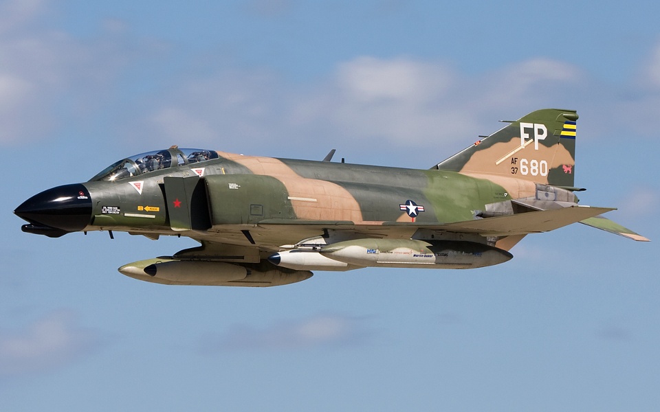 Mcdonnell douglas F-4F phantom.