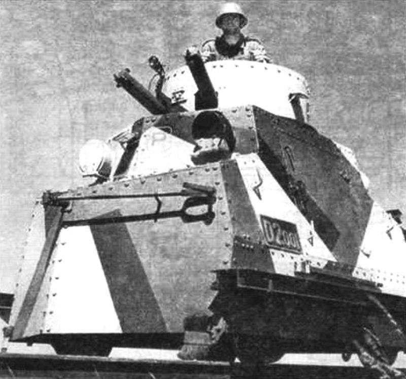 Чешская бронедрезина «Татра» T18 с круглой башней