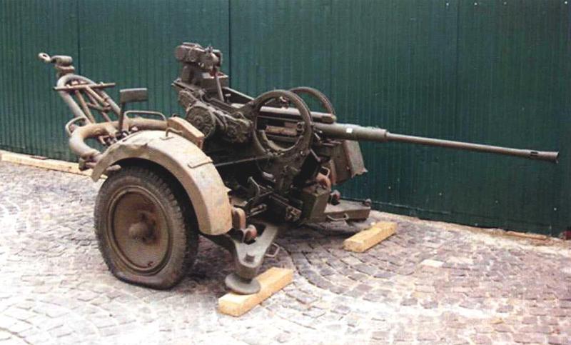 Буксируемая зенитная пушка Flak 38