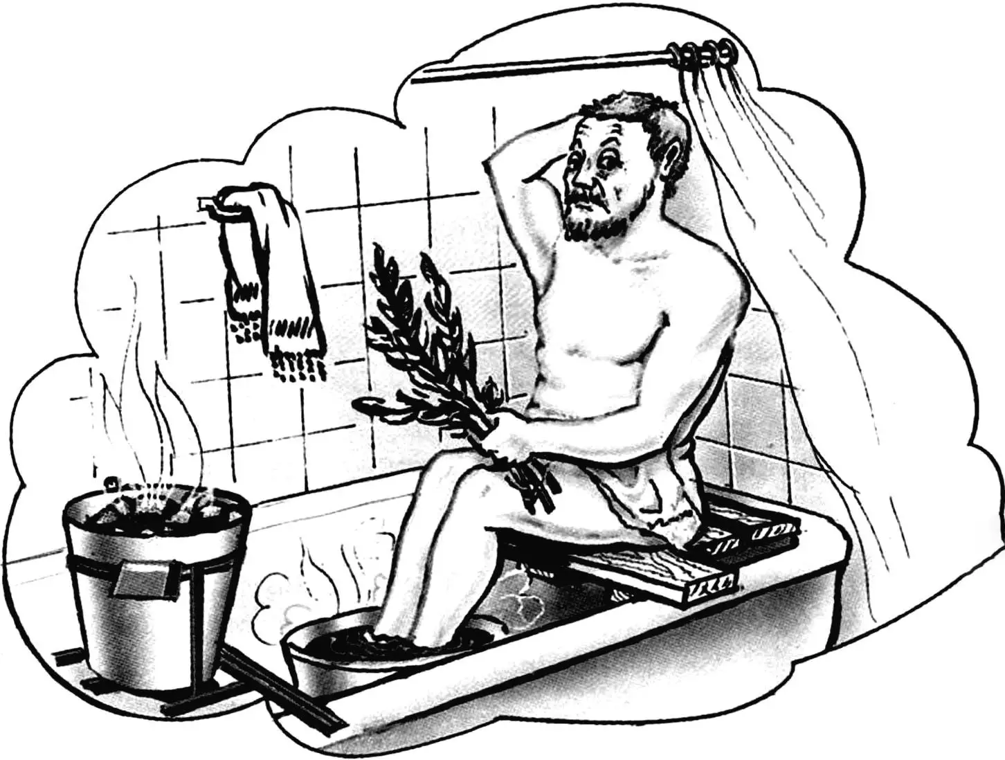ДОМАШНЯ ЛАЗНЯ В ВАННІЙ
