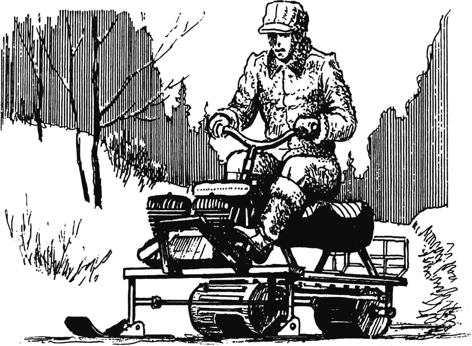 СНІГОХІД ПЕРШИЙ, АЛЕ ВДАЛИЙ