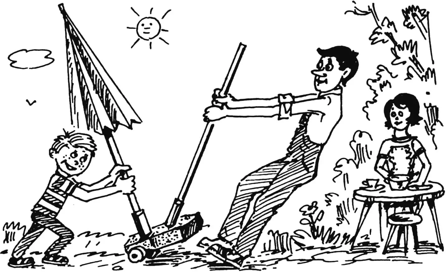 ПАРАСОЛЬКА НА КОЛЕСАХ