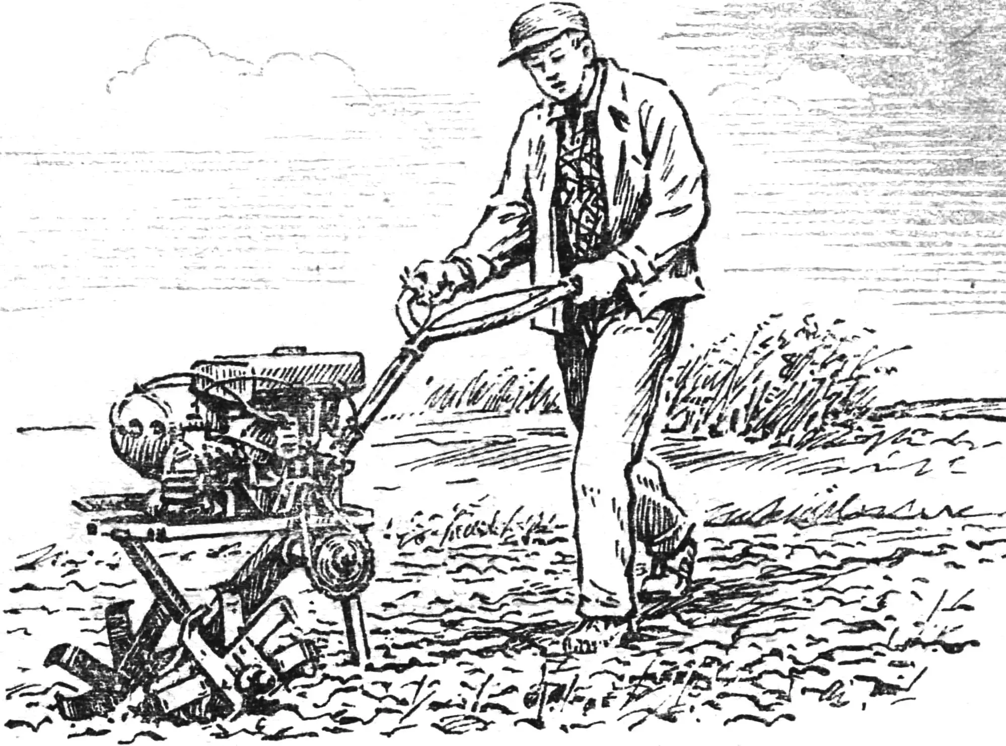 Мотоблок з фрезами: конструкція Кузнєцова своїми руками DIY