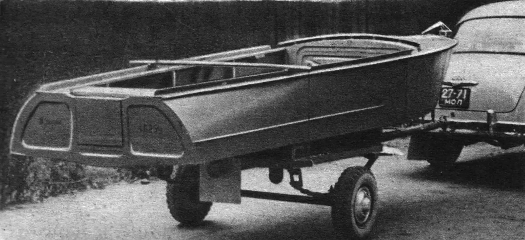 Прицепи для легкових авто: технічні вимоги та конструкція