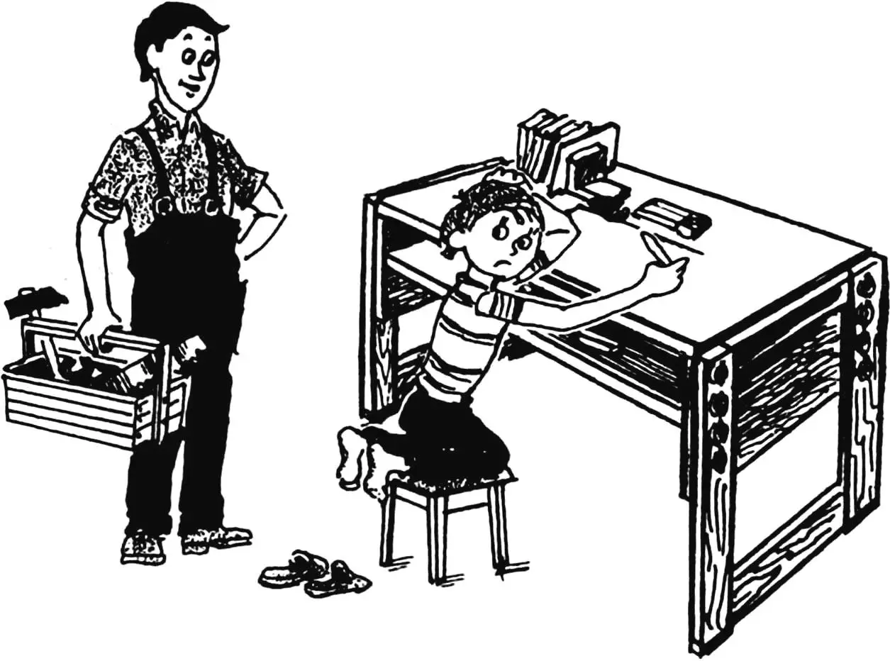 Дитячий стіл з регульованою висотою: як зробити своїми руками