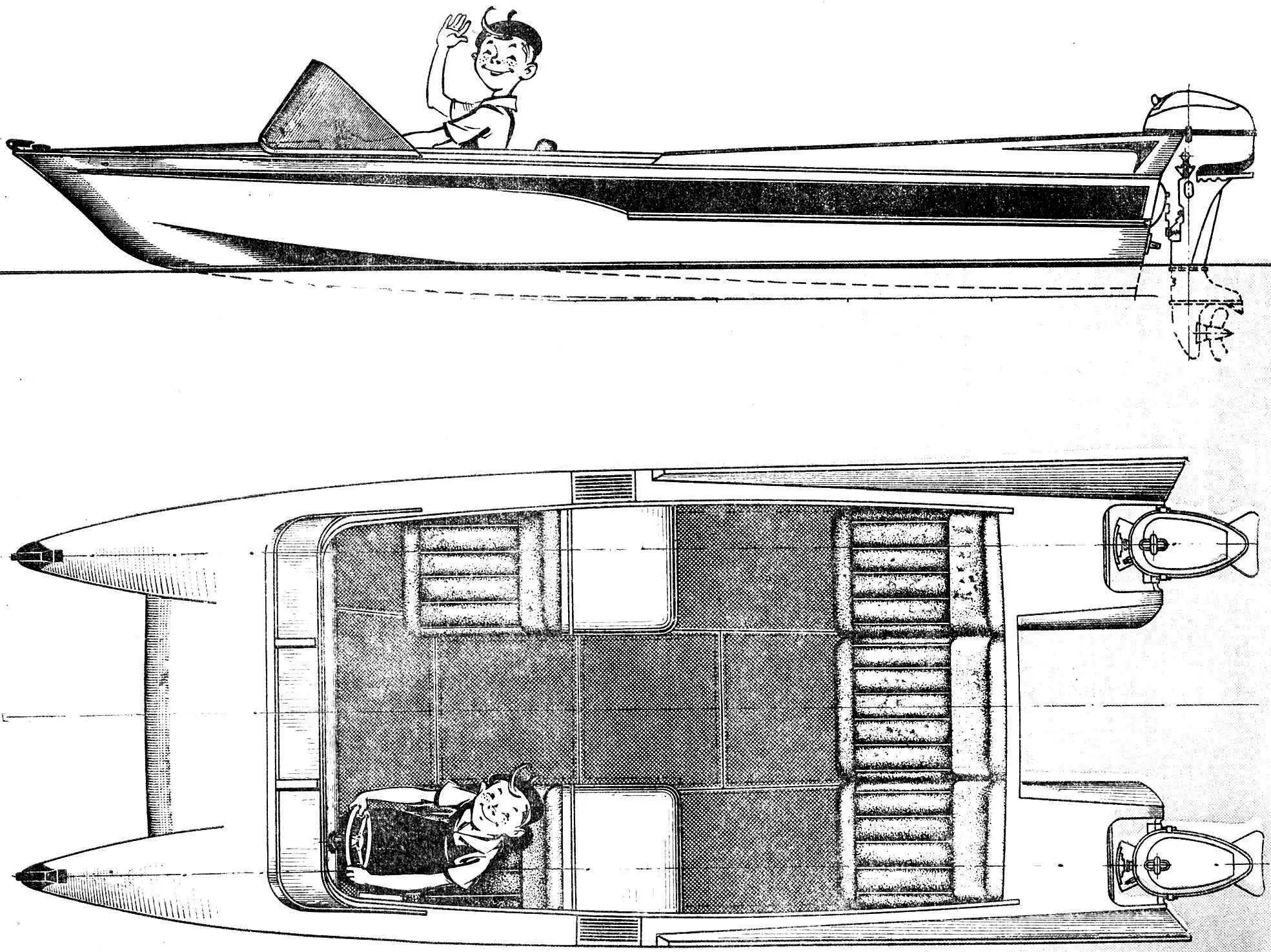 Катамаран «Відпочинок»: інструкція з будівництва