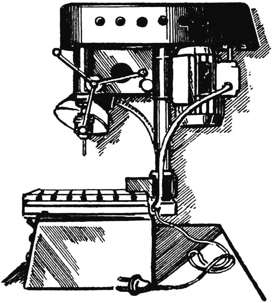 Сверлильний верстат 220В: виготовлення та експлуатація