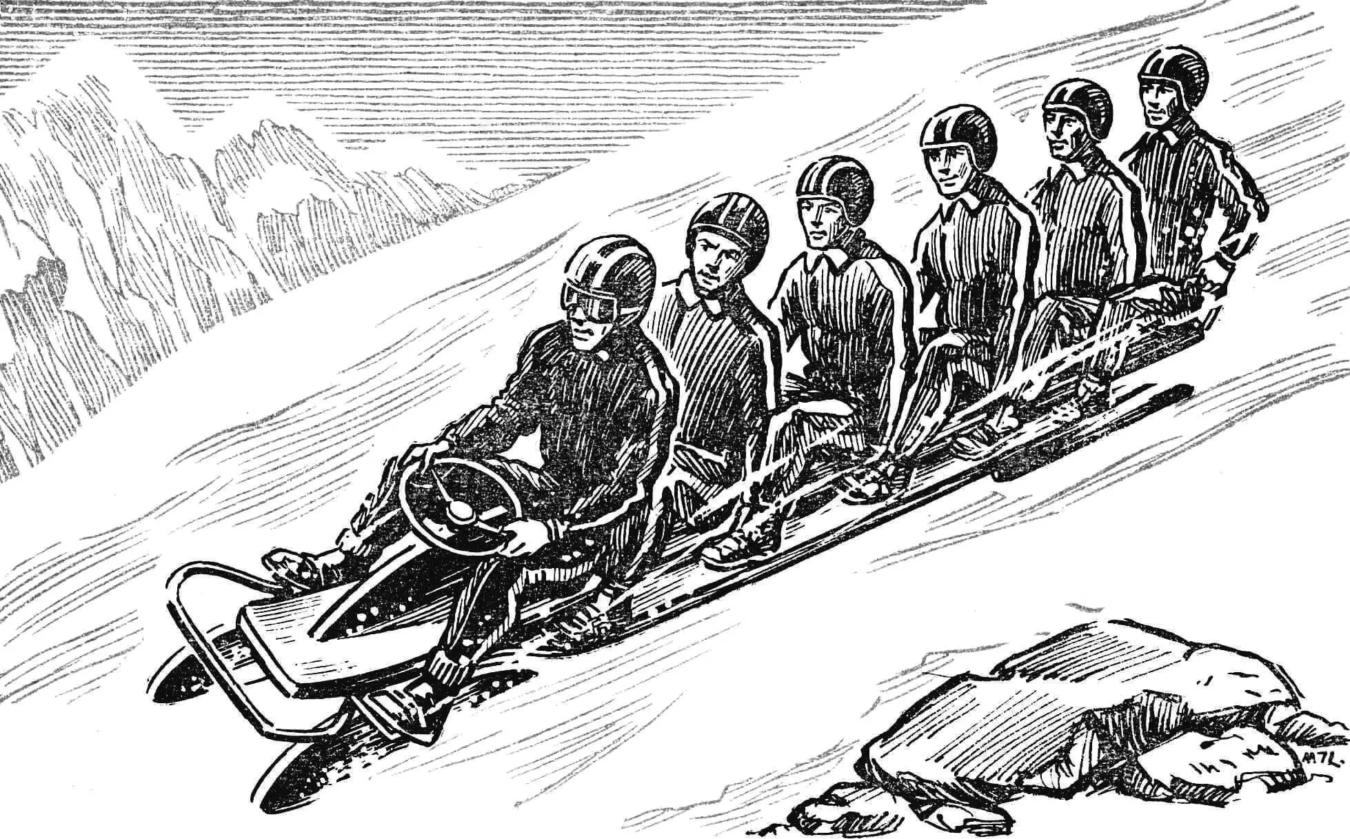 Бобслей та міні-тобоган: креслення та інструкції DIY