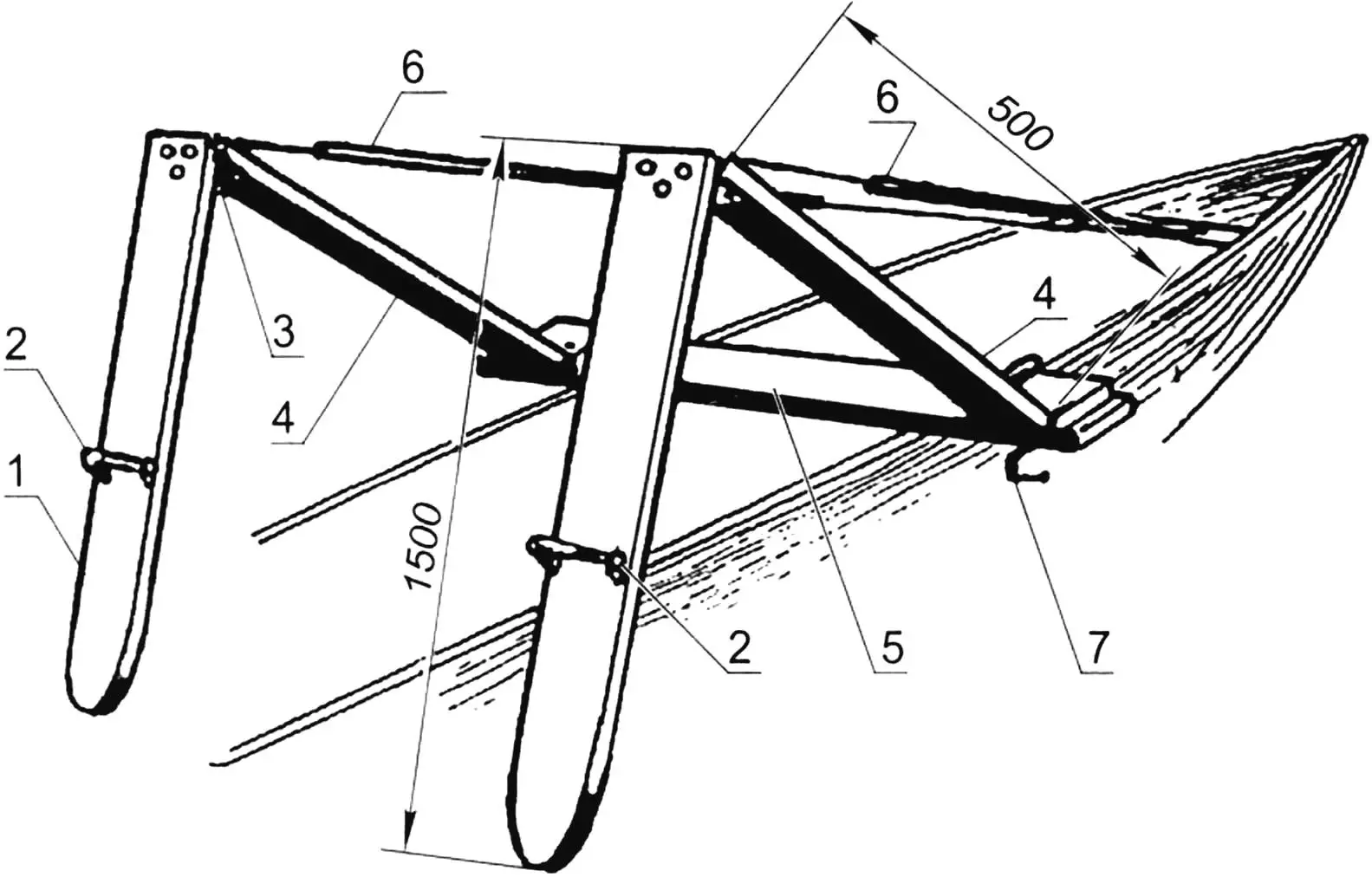 ВЕСЛА-«ХОДУЛІ»